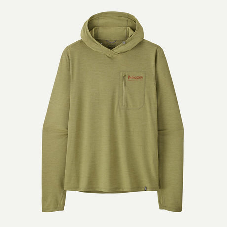 Men's green Patagonia sun hoody