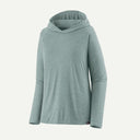 Women's patagonia Capilene Cool Daily Hoody in thermal blue