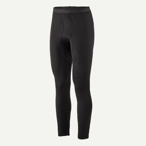 Men's Patagonia Capilene thermal bottoms in black