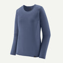 Women's Patagonia Capilene Thermal crew long sleeve in Current Blue colour