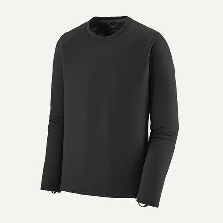 Men's black Patagonia Capilene thermal crew long sleeve