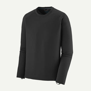 Men's black Patagonia Capilene thermal crew long sleeve