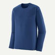 Men's blue Patagonia Capilene thermal crew long sleeve