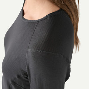 Should seam detail of women's Patagonia Capilene Thermal crew long sleeve