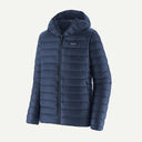 Men's navy Patagonia down sweater hoody