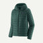 Women's green Patagonia down sweater hoody
