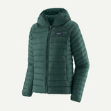Women's green Patagonia down sweater hoody