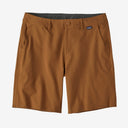 Men's Patagonia Hydropeak Hybrid Walk Shorts in tree ring brown