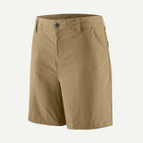 Women's patagonia Quandary 7" shorts in tan colour