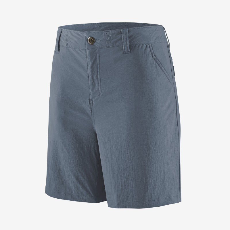 Women's Patagonia Quandary 7" Shorts in utility blue