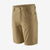 Men's Patagonia Quandary 8" Shorts in classic tan