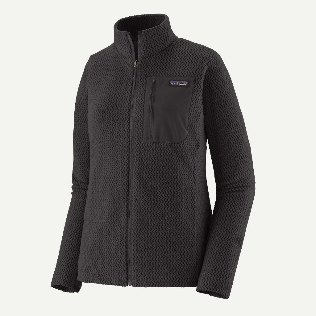 Women's black Patagonia R1 Air fleece jacket