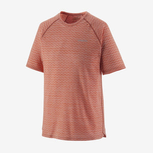 Men's Patagonia Ride Flow Shirt in mangrove red