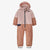 Patagonia Baby Snow Pile One-Piece snow suit in Mallow Pink colour