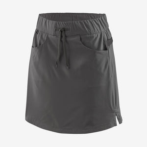 Women's Patagonia Tech Skort in forage grey