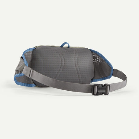 Back view of patagonia terravia hip pack in river rock green