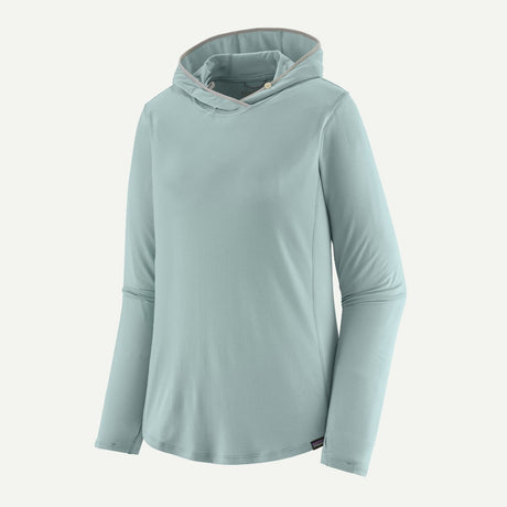 Women's patagonia Tropic Comfort Sun Hoody in thermal blue colour