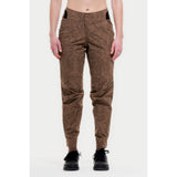 Front on-model view of women's brown Peppermint Cycling pants