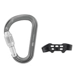 Petzl Attache Bar locking carabiner parts view