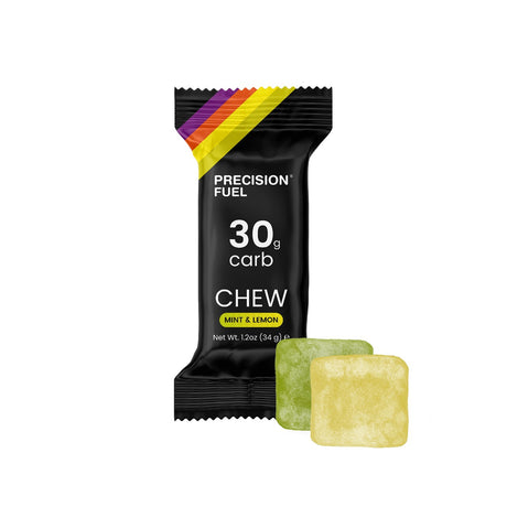 Precision Fuel chew package with two chews