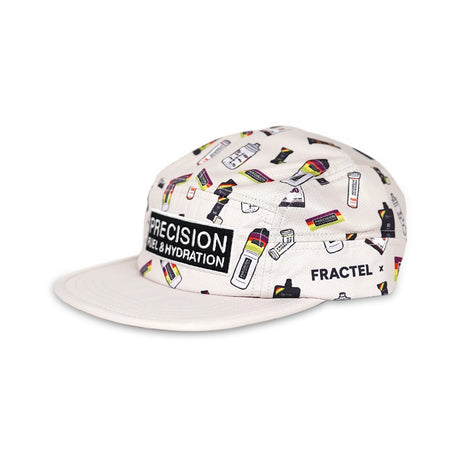 Precision Fuel & Hydration cap with hydration bottle pattern