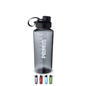 Black Primus TrailBottle Tritan water bottle with colour variant thumbnails