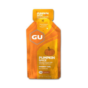 Pumpkin spice GU energy gel