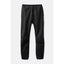 Front view of black Rab Phantom waterproof pants