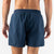 Back view of men's rabbit cruisers 5" shorts in Dress Blues colour