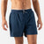 Front view of men's rabbit cruisers 5" shorts in Dress Blues colour