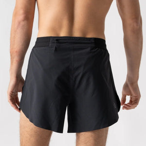 Back view of men's rabbit Fuel n' Fly shorts in black