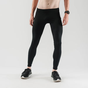 Front view of men's rabbit Pocket Tightz in black