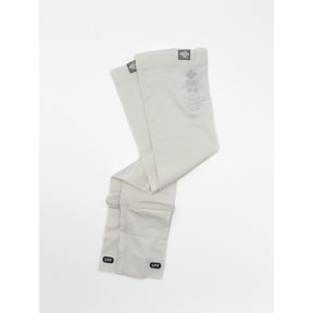 rabbit running UPF sleeves, white