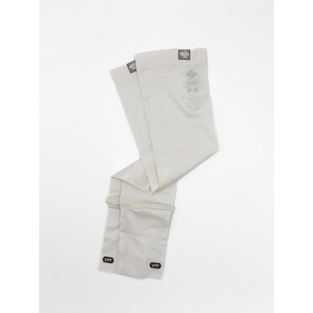 rabbit running UPF sleeves, white