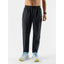 Front view of men's black rabbit running victory pant