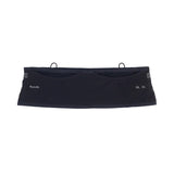 Front view of black Raide running belt