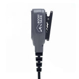 Side view of Rocky Talkie radio hand mic