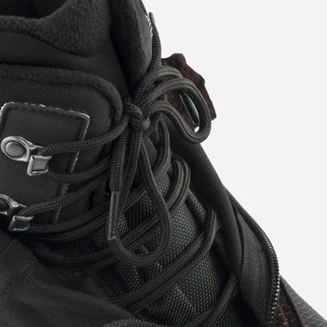 Lace detail of Rossignol BC X10 backcountry nordic ski boot