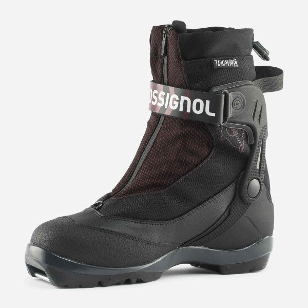 Inner side view of Rossignol BC X10 backcountry nordic ski boot