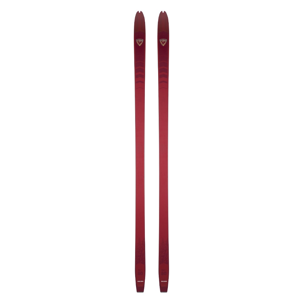 Top view of Rossignol BC 80 Positrak nordic backcountry skis