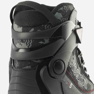 Ankle support detail of Rossignol BC X5 backcountry nordic ski boot