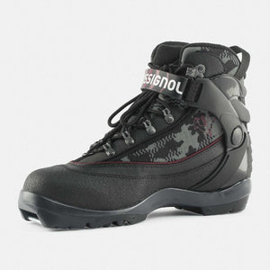 Inner side view of Rossignol BC X5 backcountry nordic ski boot