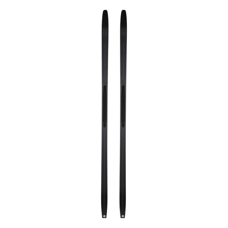 Bottom view of pair of Rossignol EVO XC 60 R-Sking nordic skis