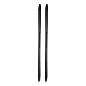 Bottom view of pair of Rossignol EVO XC 60 R-Sking nordic skis