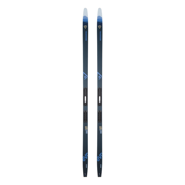 Top view of pair of Rossignol EVO XC 60 R-Sking nordic skis