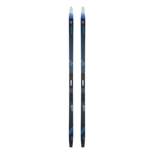 Top view of pair of Rossignol EVO XC 60 R-Sking nordic skis