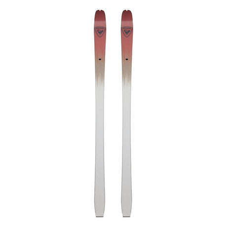 Bottom view of pair of Rossignol XP 105 backcountry nordic skis