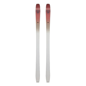 Bottom view of pair of Rossignol XP 105 backcountry nordic skis
