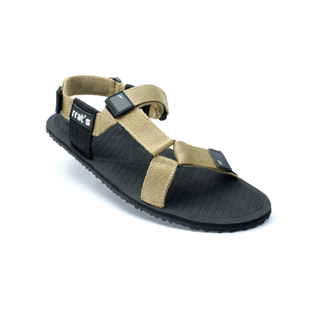 rrat's T-Minimal sandal w/ beige straps