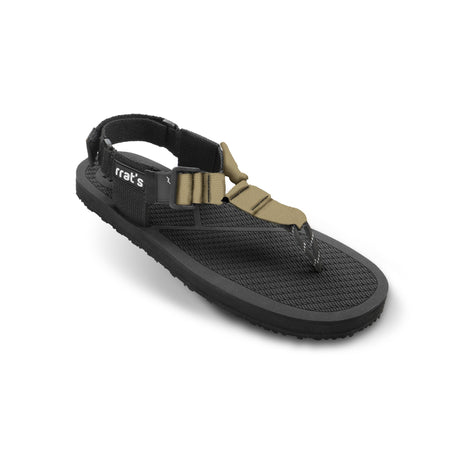 rrat's Y-Gravel sandal w/ beige straps